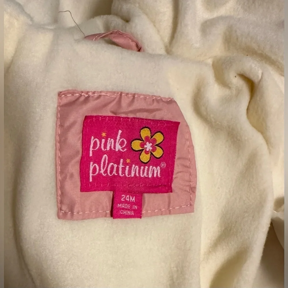 Pink Platinum baby jacket